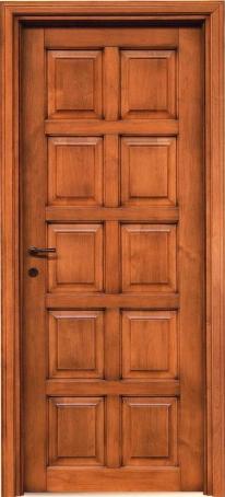 Дверь из массива LEGNOFORM 1-35 alder finitura ciliegio scuro - Итальянские межкомнатные двери