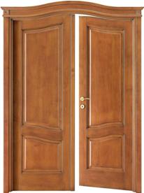 Двойная дверь LEGNOFORM 7R-37 alder anticato noce chiaro - Итальянские межкомнатные двери