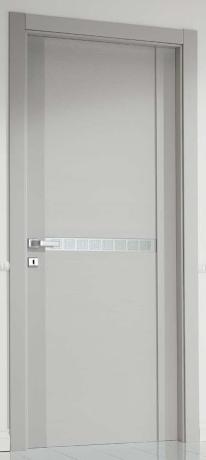 Окрашенная дверь ROMAGNOLI Futura FT2B1IV grigio - Итальянские межкомнатные двери