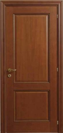 Дверь Орех ROMAGNOLI Settecento SC2B tinto noce medio - Итальянские межкомнатные двери