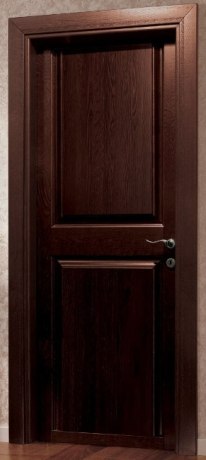 Дверь из массива ROMAGNOLI Queen QN2B tinto noce scuro - Итальянские межкомнатные двери