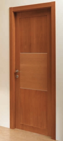 Дверь вишня, черешня ROMAGNOLI Cubica CB1B2P ciliegio - Итальянские межкомнатные двери