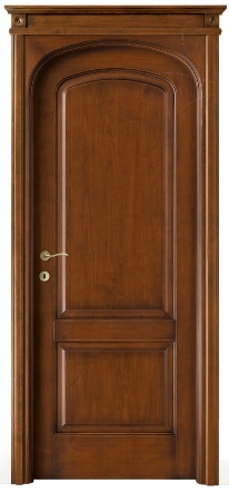 Арочная дверь LEGNOFORM 8R-14 alder anticato noce scuro - Итальянские межкомнатные двери