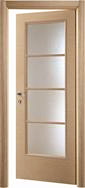 Итальянская дверь 3ELLE Cordoba SV4 на складе, Белёный дуб (rovere sbiancato) ATRI, двери на складе