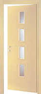 Межкомнатная дверь 3ELLE - Белёный дуб (tipo acero) GARDENIA - Bologna Mod.5