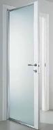 Итальянская дверь ASTOR MOBILI Atlantic laccato bianco, vetro bianco satinato на складе, Atlantic, эксклюзивные двери