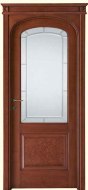Итальянская дверь LEGNOFORM 8R-13 anticato mogano на складе, Le Radiche, эксклюзивные двери