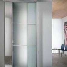 Итальянская перегородка ASTOR MOBILI Next (профиль алюминиевый, стекло матовое) на складе, Next, эксклюзивные двери