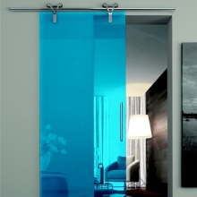 Итальянская перегородка ADIELLE Logika (vetro azzurro) на складе, Logika, стеклянные перегородки