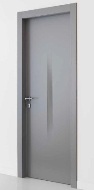 Межкомнатная дверь ROMAGNOLI - Senso - Fly - Senso SN1T grigio ral7036