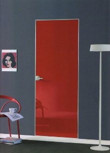 Итальянские межкомнатные двери в интерьере - PORTEK - коллекция Filo Zero
